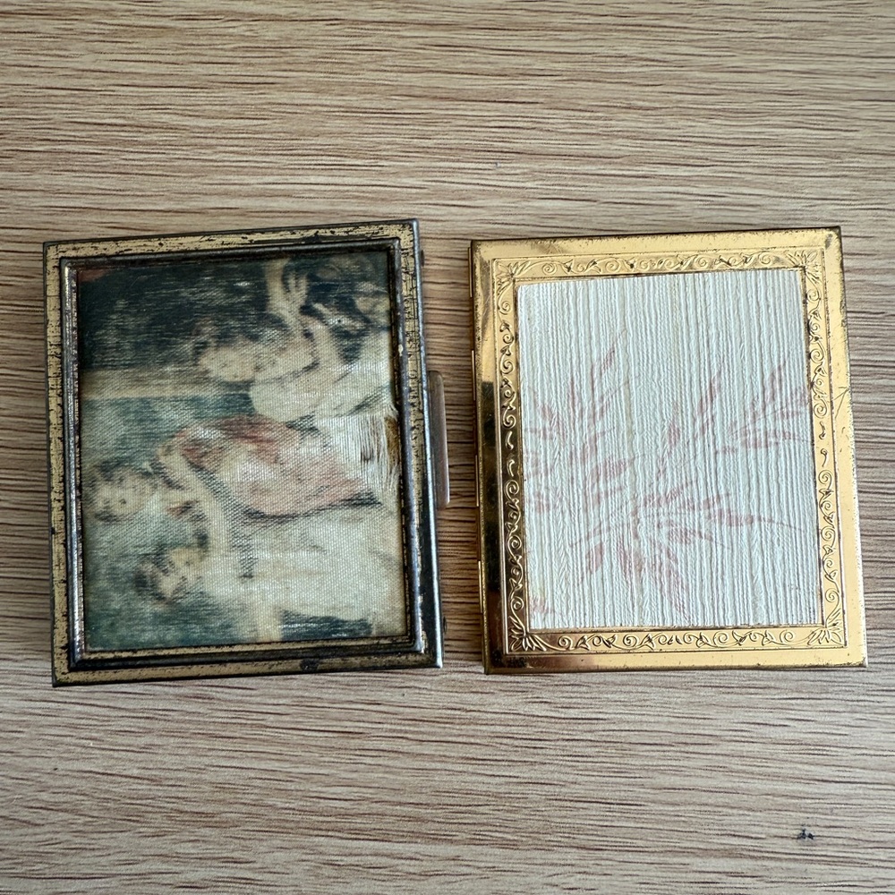Vintage Gold and Brown Picture Frames